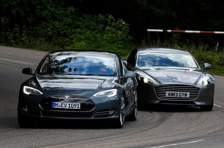 Aston Martin Plan with Tesla